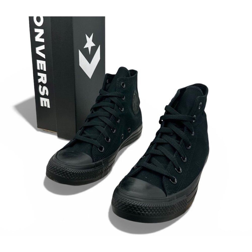 Converse Chuck Taylor All Star Mono Canvas Hi Tops Black Women’s 6.5 / Men’s 4.5